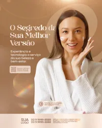 Social Media Estética PSD Editável