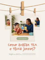 Social Media TDAH e TEA PSD Editável