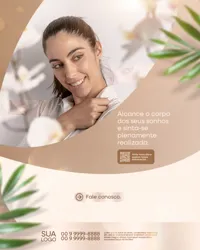Social Media Estética PSD Editável