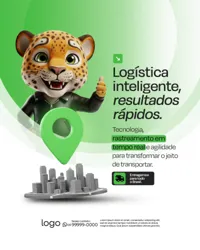 Social Media Transportadora e Logística PSD Editável