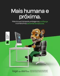 Social Media Transportadora e Logística PSD Editável