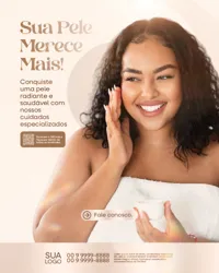 Social Media Estética PSD Editável