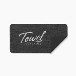 Mockup Tecido de Microfibra PSD Editável