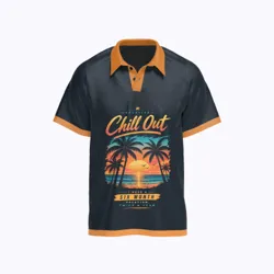 Mockup Camisa Gola Polo PSD Editável