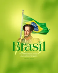 Dia da Independência do Brasil 07 de Setembro Social Media PSD Editável