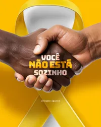 Setembro Amarelo Mês de Prevenção ao Suicídio Social Media PSD Editável
