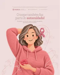 Outubro Rosa Mês De Conscientização Sobre O Câncer De Mama Social Media PSD Editável
