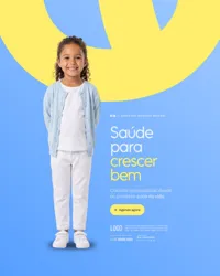 Clínica Pediátrica Pediatra Social Meida PSD Editável