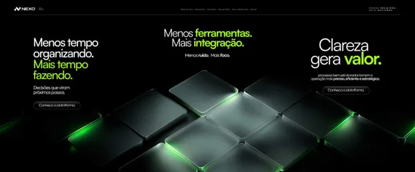 Carrossel Startup Tecnologia e Gestão PSD Editável