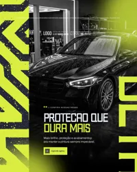 Estética Automotiva Social Media PSD Editável