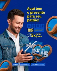 Dia dos Pais Loja de Presentes Social Media PSD Editável
