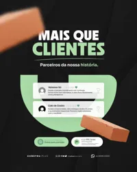 Construtora Social Media PSD Editável -