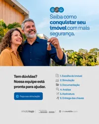 Imobiliária Social Media PSD Editável