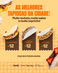 As Melhores Tapiocas Social Media PSD Editável