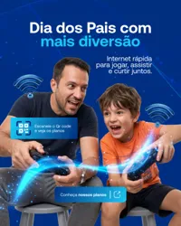 Seu Pai Conectado Ofertas Dia dos Pais Figma Editável