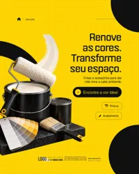 Loja de Materiais de Construção Socia Media PSD Editável