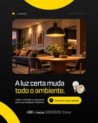 Loja de Materiais de Construção Socia Media PSD Editável