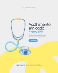 Clínica Pediátrica Pediatra Social Meida PSD Editável