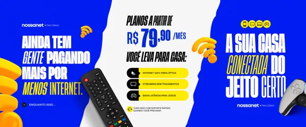 Carrossel Provedor de Internet Social Media PSD Editavel