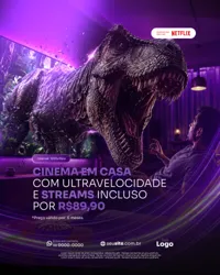 Provedor de Internet Social Media Figma Editavel
