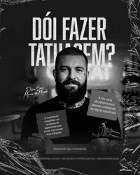 Studio de Tatuagem e Piecing Social Media PSD Editável
