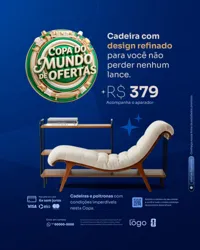 Copa do Mundo de Ofertas Loja de Móveis Social Media PSD Editável