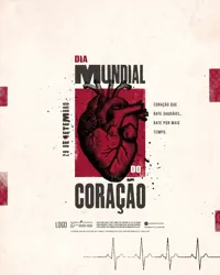 Dia Mundial do Coração 29 de Setembro Social Media PSD Editável
