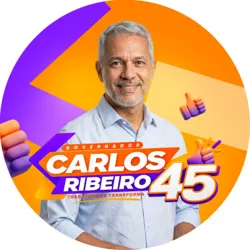 Praguinha Eleitoral Adesivo Redondo Política PSD Editável