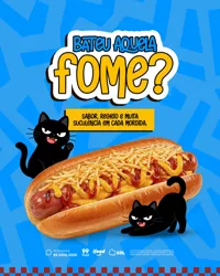 Lanchonete Hot Dog Social Media PSD Editável