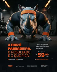 Crossfit Social Media PSD Editável
