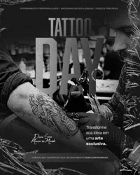 Studio de Tatuagem e Piecing Social Media PSD Editável