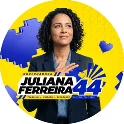 Praguinha Eleitoral Adesivo Redondo Política PSD Editável