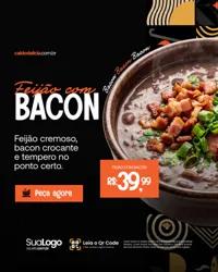 Restaurante de Caldos Social Media PSD Editável