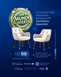 Copa do Mundo de Ofertas Loja de Móveis Social Media PSD Editável - 09