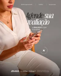 Estética Social Media PSD Editável