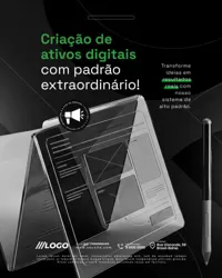 Agência de Marketing Digital Social Media PSD Editável