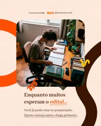 Concurso Público Social Media PSD Editável