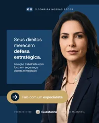 Advogado Trabalhista Social Media Figma Editável
