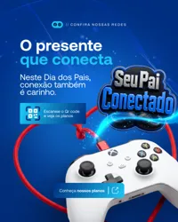 Seu Pai Conectado Ofertas Dia dos Pais Figma Editável