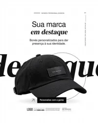 Brindes Personalizados Social Media PSD Editável