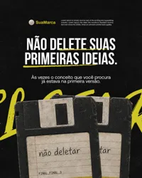 Design Gráfico Social Media Fimga Editável