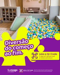 Casa de Festa Infantil Piscina de Bolinhas Social Media Figma Editável