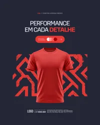Loja de Roupa Fitness Social Media PSD Editável