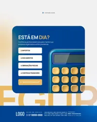Contabilidade Social Media PSD Editável