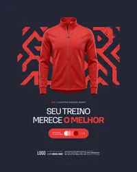 Loja de Roupa Fitness Social Media PSD Editável