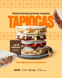 Tapioca Social Media PSD Editável