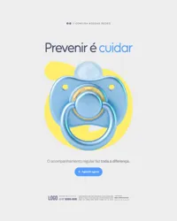 Clínica Pediátrica Pediatra Social Meida PSD Editável