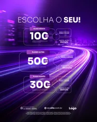 Provedor de Internet Social Media Figma Editavel