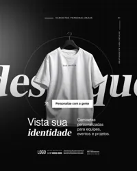 Brindes Personalizados Social Media PSD Editável