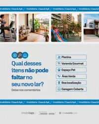 Imobiliária Social Media PSD Editável